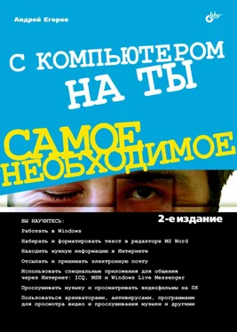 А. Егоров С компьютером на ты. Самое необходимое обложка книги