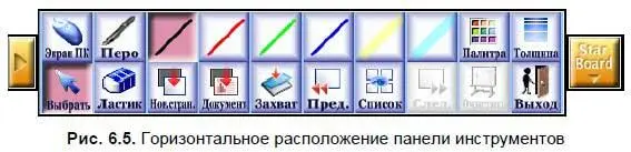 Перемещение панели инструментов рис 65 в удобное для пользователя место - фото 81