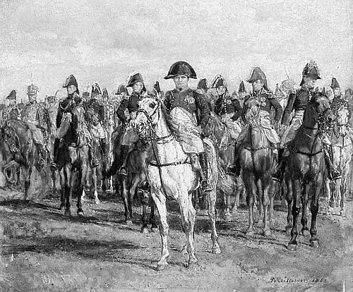 Наполеон и его штаб Художник ЖЛЭ Мейссонье1868 г В свое время - фото 5