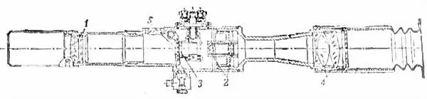 Рис 33Оптическая часть прицела 1 объектив 2 оборачивающая система 3 - фото 39