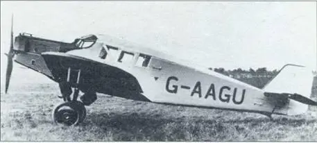 Еще один британский Юнкерс предположительно F13ge выпуска 1929 г с - фото 8