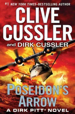 Clive Cussler Poseidon's Arrow обложка книги