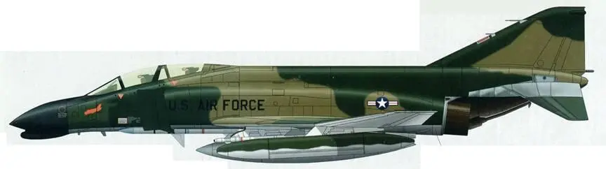 F4C сер 637489 из состава 480й эскадрильи тактических истребителей - фото 113