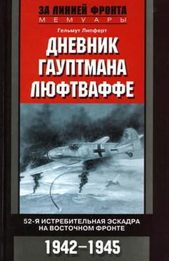 Гельмут Липферт Дневник гауптмана люфтваффе. 52-я истребительная эскадра на Восточном фронте. 1942—1945 обложка книги