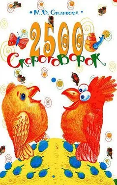 Марина Смирнова 2500 скороговорок. Для детей 4-6 лет обложка книги