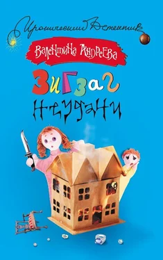 Валентина Андреева Зигзаг неудачи обложка книги