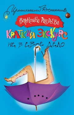 Валентина Андреева Краткий экскурс не в свое дело обложка книги