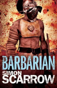 Simon Scarrow Barbarian обложка книги