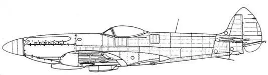 Seafire FXVII Supermarine Type 384 Seafire F45 Seafire FR46 - фото 136