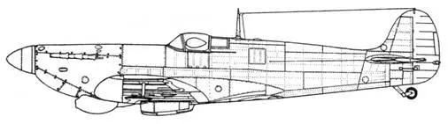 Spitfire PR IV trop с установкой фотоаппаратов по схеме W Spitfire PR - фото 152