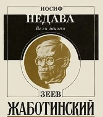 Иосиф Недава Вехи жизни. Зеев Жаботинский обложка книги