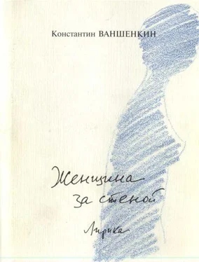 Константин Ваншенкин Женщина за стеной. Лирика обложка книги