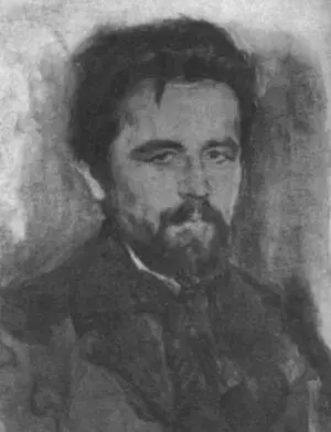Портрет Чехова работы В А Серова 1902 г Чехов возле своего дома Ялта - фото 56