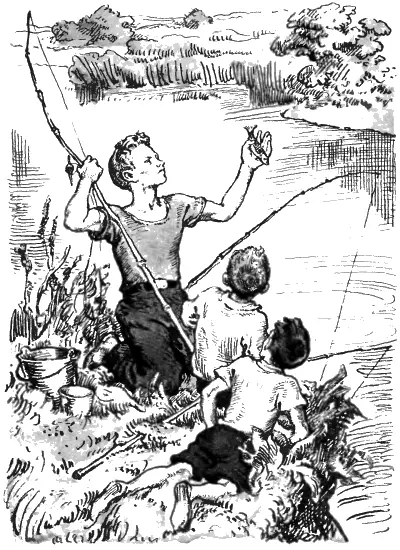 Тут уж можно было не таиться и Васька выскочил из кустов крича ликующим - фото 23