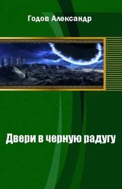 Александр Годов Двери в черную радугу обложка книги