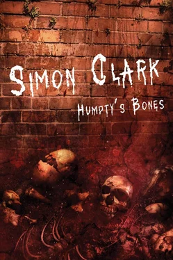 Simon Clark Humpty's bones обложка книги