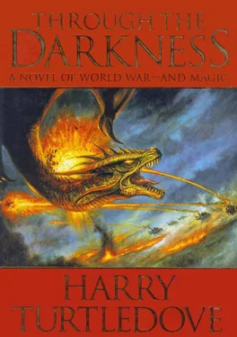 Harry Turtledove Through the Darkness обложка книги