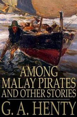 G. Henty Among Malay Pirates обложка книги