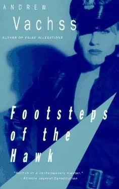 Andrew Vachss Footsteps of the Hawk обложка книги