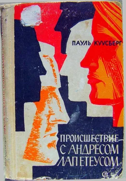 Пауль Куусберг Происшествие с Андресом Лапетеусом обложка книги