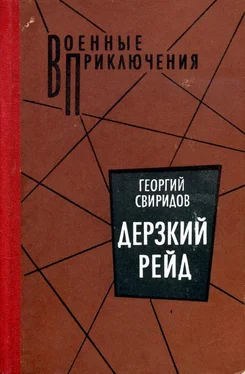 Георгий Свиридов Дерзкий рейд обложка книги