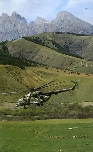 Ми8МТВ1 из состава ФПС ФСБ РФ Граница Чечни и Дагестана май 2011 г - фото 114