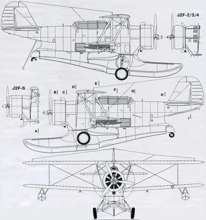 Grumman J2F5 Duck Одним из наиболее экзотичных летательных аппаратов - фото 91