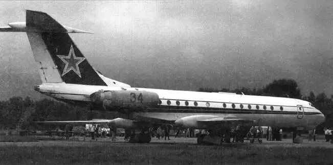 Ту 134Ш 34 Аэродром Клин Учебнобоевой самолет Ту134УБЛ Эксплуатация - фото 13