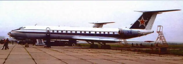 Ту 134Ш на аэродроме Клин 2005 г Ту 134Ш на аэродроме Клин Ту134А - фото 15