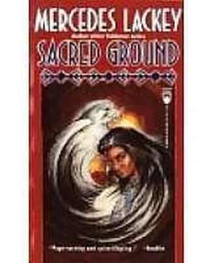 Mercedes Lackey Sacred Ground обложка книги