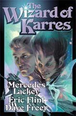 Mercedes Lackey The Wizard of Karres обложка книги