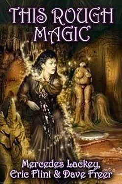 Mercedes Lackey This Rough Magic обложка книги