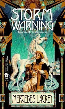 Mercedes Lackey Storm Warning обложка книги