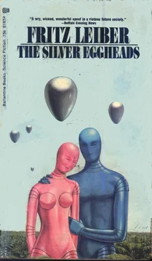 Fritz Leiber The Silver Eggheads обложка книги