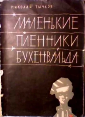 Николай Тычков Маленькие пленники Бухенвальда обложка книги