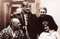 Андрей Сахаров Виктор Некрасов Владимир Войнович Елена Боннэр Начало 70х - фото 65
