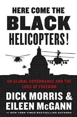 Dick Morris Here Come the Black Helicopters! обложка книги