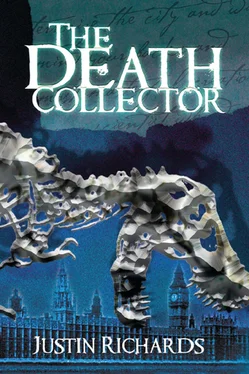 Justin Richards The Death Collector обложка книги
