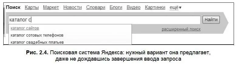 В центральной части страницы находится поле предназначенное для ввода - фото 38