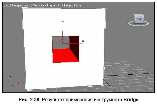 Таким образом инструмент BridgeМост позволяет создавать сквозные проемы по - фото 44