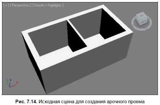 2 В окне проекций LeftВид слева создайте сплайн RectangleПрямоугольник - фото 338