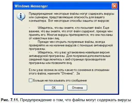 Отправляем почту С помощью программы Windows Messenger можно инициировать - фото 194