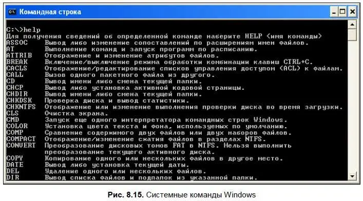 Допустим вы выбрали команду time которая показывает и изменяет системное - фото 227