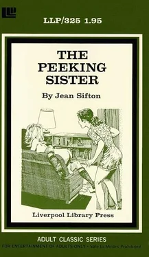 Jean Sifton The peeking sister обложка книги