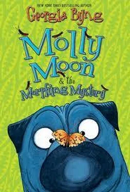 Georgia Byng Molly Moon & the Morphing Mystery обложка книги