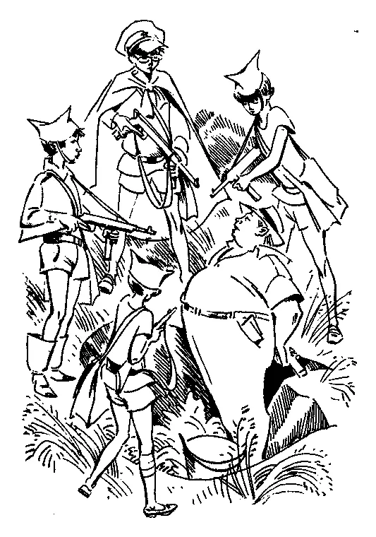 Подняв голову Степан Васильевич понял что окружен на краю воронки стояли - фото 4