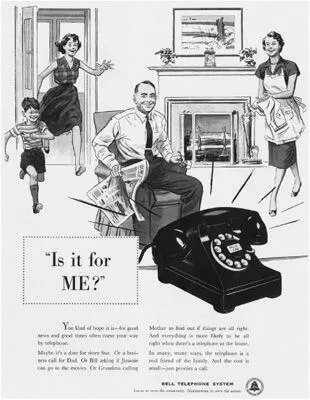 13 An early advertisement for Bell Telephones in the USA emphasising the - фото 78