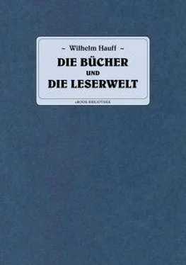Wilhelm Hauff Die Bücher und der Leserwelt