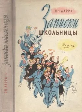 Ян Ларри Записки школьницы обложка книги