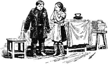 Ваня сел на табуретку и стал наблюдать за работой Утюг плавно скользил по - фото 9